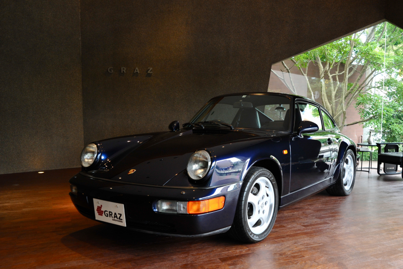 ポルシェ 911 Type964 Carrera 2 Tiptronic ディーラー車 右ハンドル シートヒーター 中古車 情報 グラーツ オートモビール株式会社