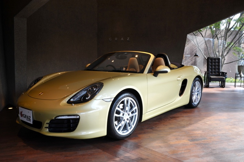 ポルシェ ボクスター PDK 2015年モデル ツートンレザー ブラウン幌